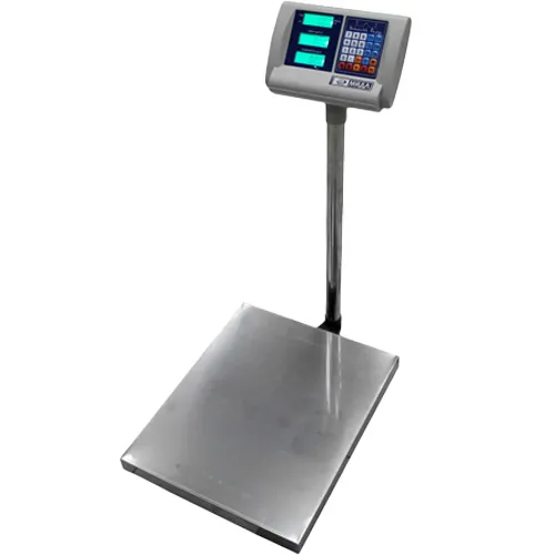 Весы торговые напольные МИДЛ МП 150 МЖА Ф-3 (20/50, 450х600, нерж.) «Восточный Базар 518»