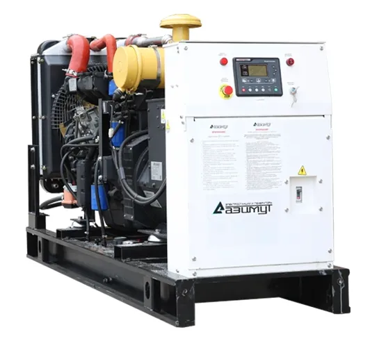 Дизельный генератор Азимут АД-60С-Т400-2РМ19 (60 кВт, открытое исполнение, двигатель Ricardo)