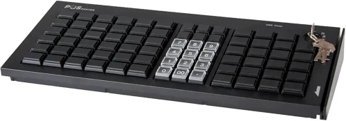 POS клавиатура программируемая POScenter S77A, черная