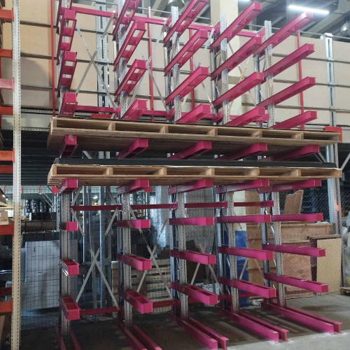 Проект для ООО «Хольцгрупп»: организация одностороннего консольного стеллажа.