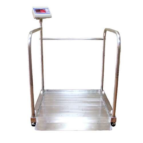 Весы МП "Здоровье" 300 ВДА-(50/100; Р) (800х800; нерж.) бр 15 К