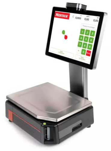 Весы с печатью этикеток M-ER 727PM-15.2 (15", USB, Ethernet, Wi-Fi)