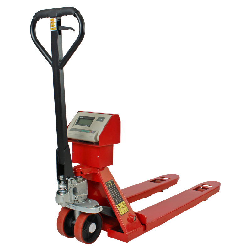 Тележки гидравлические с весами