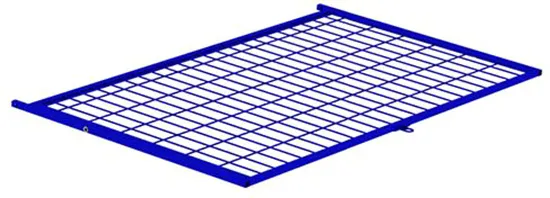 Крышка сетчатая 700х1200мм к контейнерам КСМ, КТМ 5