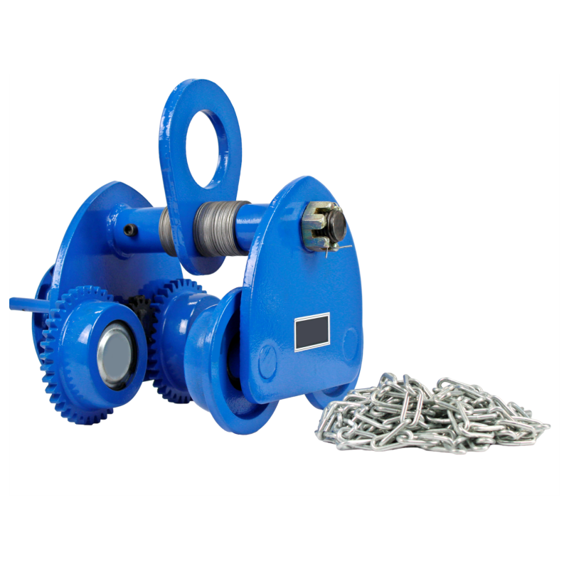 Тележки для талей приводные