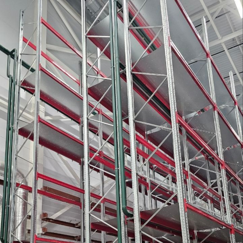 Проект для РУП «Белмедпрепараты»: с высотой конструкции 11,8 м  и противопожарными экранами 