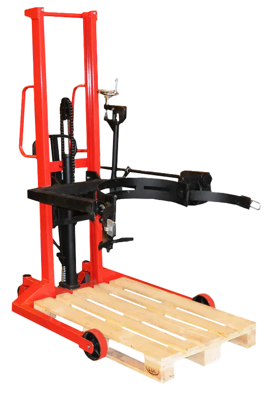 Тележка-Штабелер для Кантовки Бочек HS-DT1435 Оптима OXLIFT 1400 мм 350