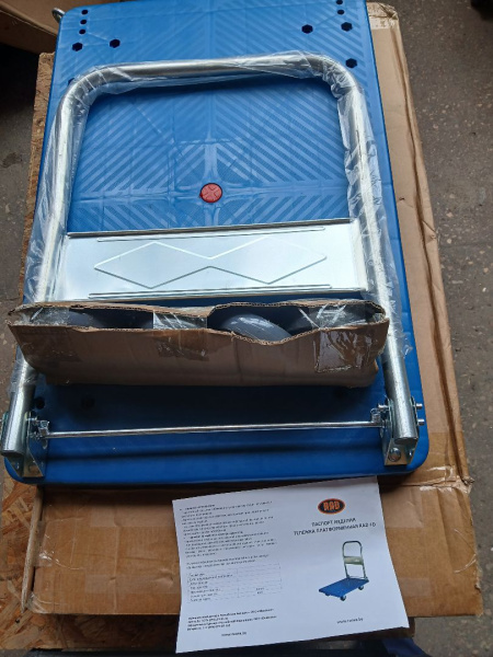 Тележка платформенная четырёхколёсная RAD FD 300 (900х600) (Уценка) 240856