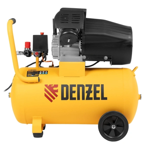 Компрессор с прямым приводом Denzel DCV1800/50, 58168