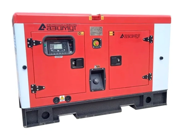 Дизельный генератор Азимут АД-20С-Т400-1РКМ19 (20 кВт, в еврокожухе, двигатель Ricardo)