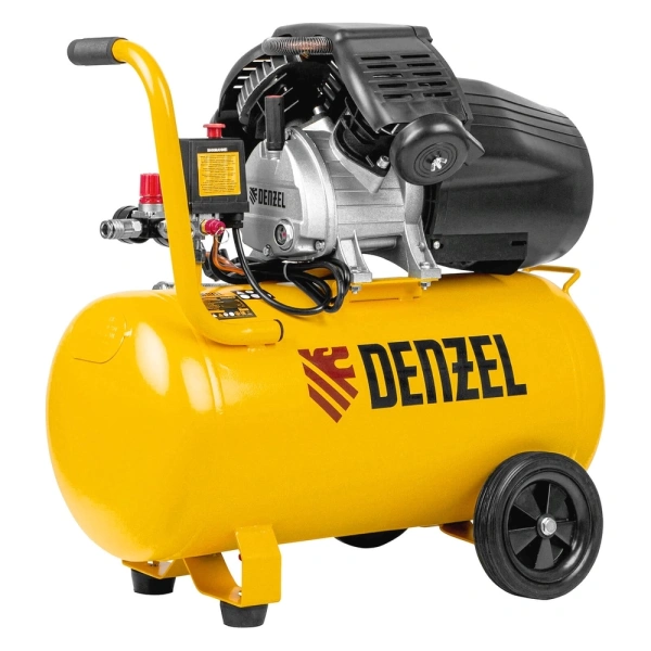 Компрессор с прямым приводом Denzel DCV2200/50, 58167