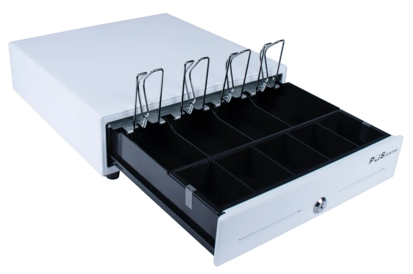 Денежный ящик POScenter 13EМ 330x335x90, механический, PUSH, белый