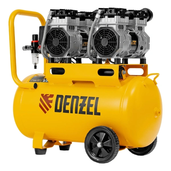 Компрессор безмасляный Denzel DLS 1500/50, 58027