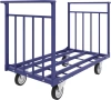 Тележка четырёхколёсная усиленная каркасная с двумя ручками ТТД 5 (700х1200) без колёс