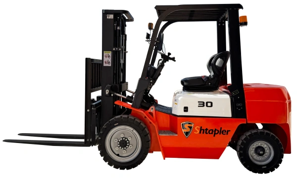 Погрузчик вилочный электрический Shtapler CPD-EL100 30ZM30 (Li-80V/280Ah.ST.SC.PS.1220.SH)