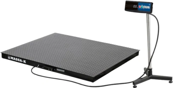 Весы платформенные моноблочные МАССА-К 4D-PМ-10/10-2000-A (1000х1000)