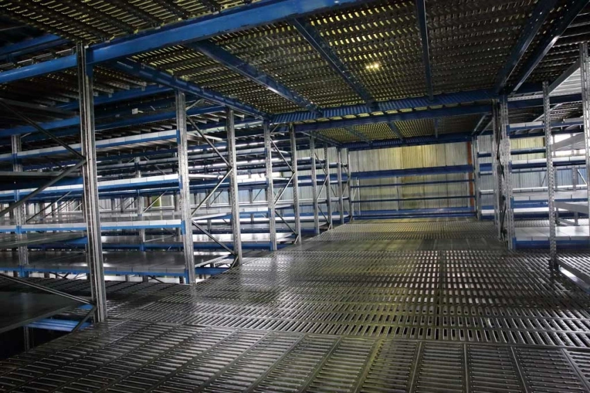 Мезонинные стеллажи