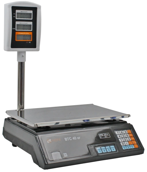 Весы торговые МЕРА ВТС 40