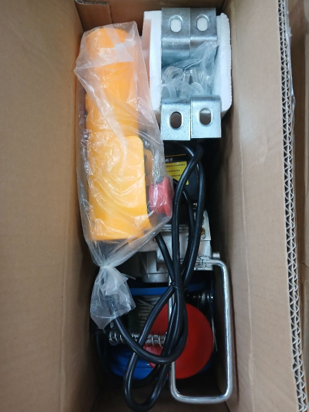 Таль электрическая стационарная Shtapler PA (J) 500/250кг 10/20м (Уценка) 225412