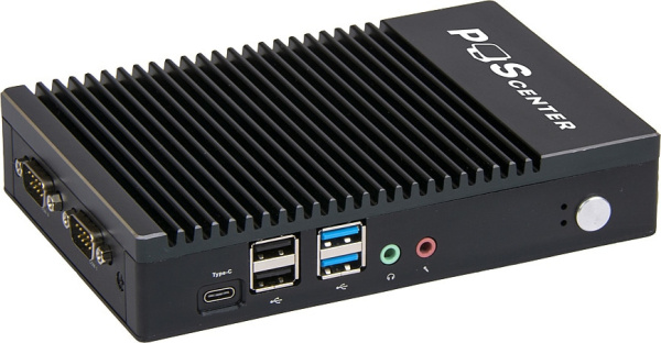POS-компьютер POScenter BOX PC 1 (AMD A6-1450, RAM 4Gb, SSD 128Gb, Ethernet, 6хUSB, 2xCOM, VGA, HDMI) без ОС