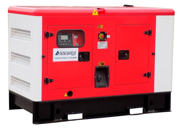 Дизельный генератор Азимут АД-30С-Т400-1РКМ19 (30 кВт, в еврокожухе, двигатель Ricardo)