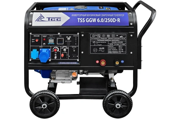Инверторный бензиновый сварочный генератор TSS GGW 6.0/250D-R Инверторный бензиновый сварочный генератор TSS GGW 6.0/250D-R