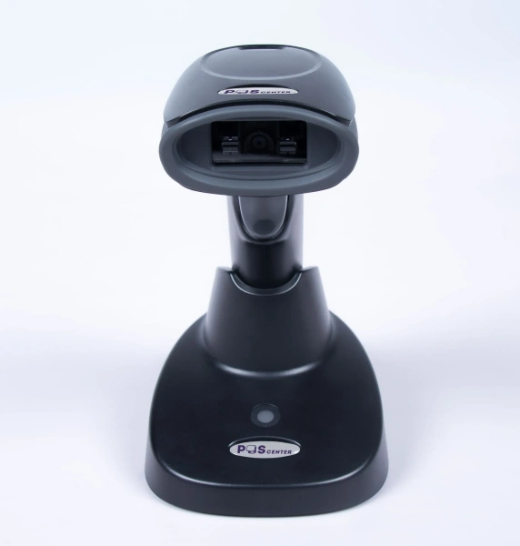 Сканер штрих-кода POScenter SG-110-BT v.2.0, беспроводной, адаптер 2.4G, 1.5 м, кредл