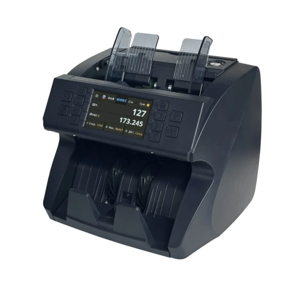 Счетчик банкнот с детектором подлинности MERTECH C-100 CIS MG touch screen