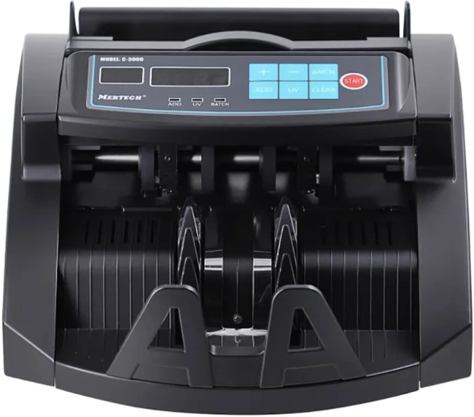 Счетчик банкнот Mertech C-3000 Black