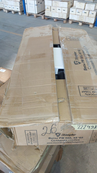 Весы товарные Shtapler PW 500 45*60 (складная стойка) (Уценка) 222498