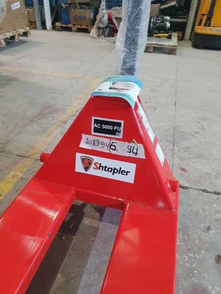 Ручная гидравлическая тележка Shtapler AC 5000 PU (Уценка) 208894