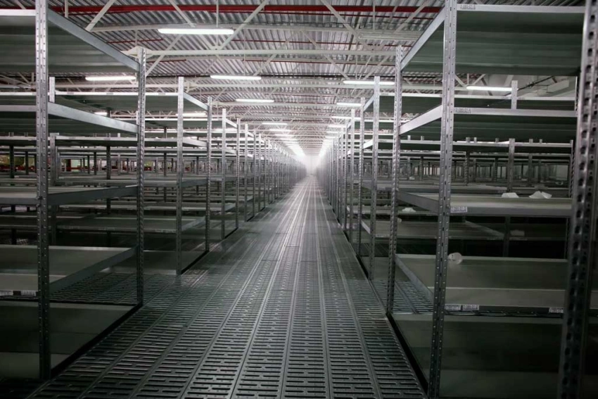 Мезонинные стеллажи