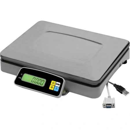 Фасовочные настольные весы M-ER 222AF-15.2 LСD "Connect" с RS-232 и USB COM