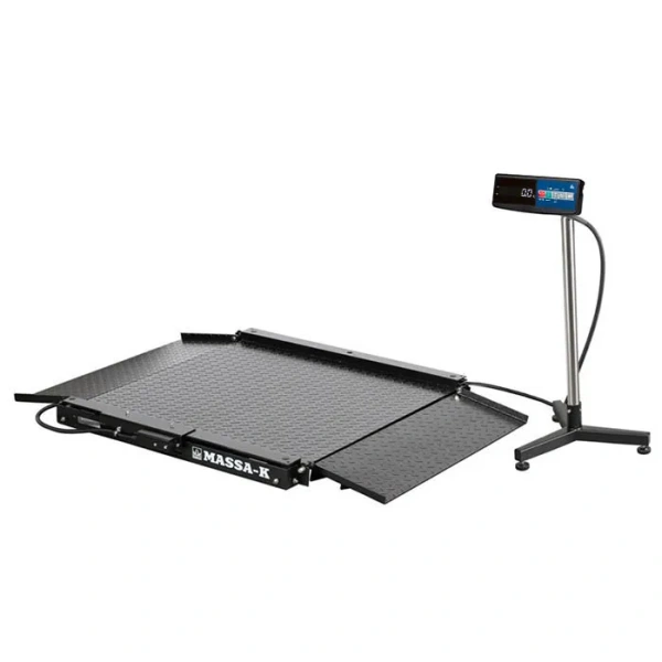 Весы платформенные низкопрофильные МАССА-К 4D-LA-15/12-2000-A (1500х1200)