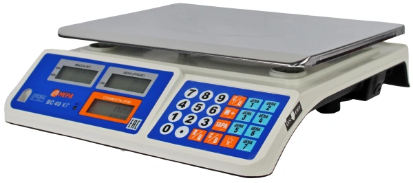 Весы торговые МЕРА ВС 40 Весы торговые МЕРА ВС 40