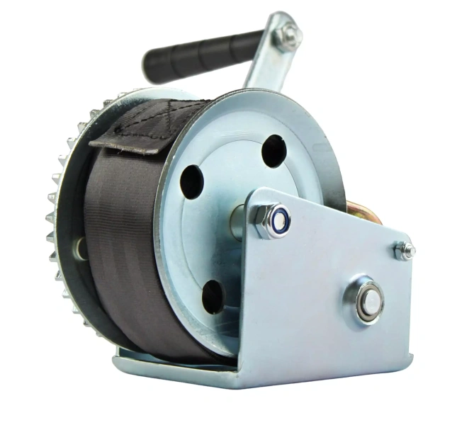 Лебедка ручная барабанная Shtapler FD-1200 (540кг, 10м, лента)