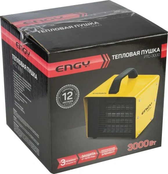 Тепловая пушка электрическая Engy PTC - 3000 / 015751