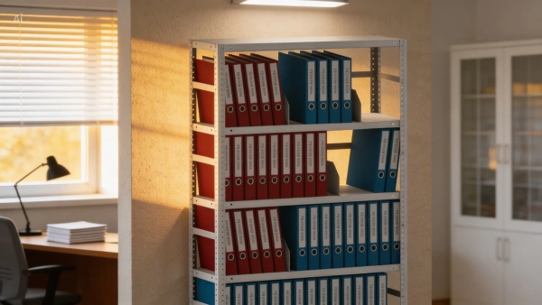 Стеллажи архивные для документов (ширина 1000 мм) 3 полки