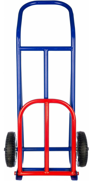 Тележка двухколесная грузовая КГМ 200 колёса пневмо d 200мм Тележка двухколесная грузовая КГМ 200 колёса пневмо d 200мм