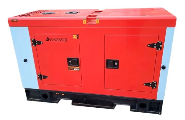 Дизельный генератор Азимут АД-16С-Т400-1РКМ19 (16 кВт, в еврокожухе, двигатель Ricardo)