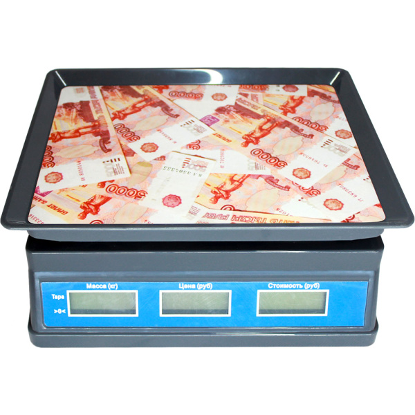 Весы торговые электронные МИДЛ МТ 30 МДА (5/10, 300x235) «Алтын Тарази»