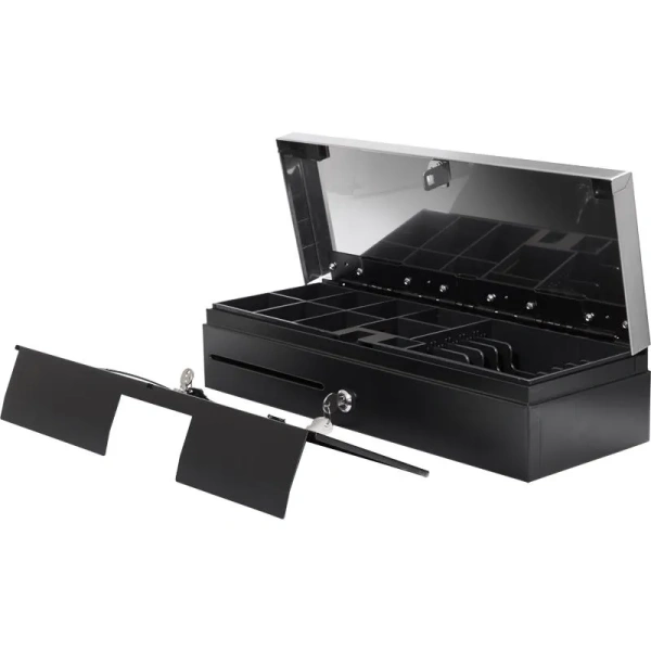 Денежный ящик PayTor FlipTop-S7 (Epson, черный, нерж. крышка)