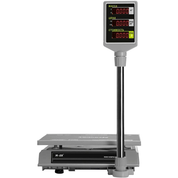 Весы торговые M-ER 326ACP-32.5 LED "Slim" Белые