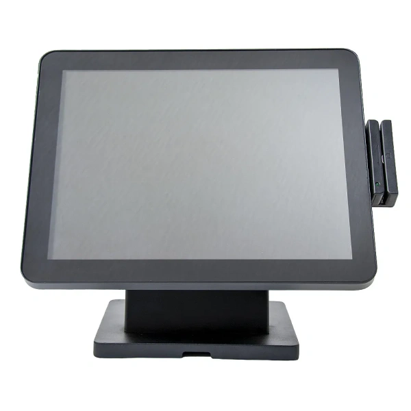 Сенсорный моноблок POScenter POS90 (15", PCAP, WB-J3455, RAM4Gb DDR3L1.35V, SSD M2 SATA128Gb, БЕЗ MSR) без ОС