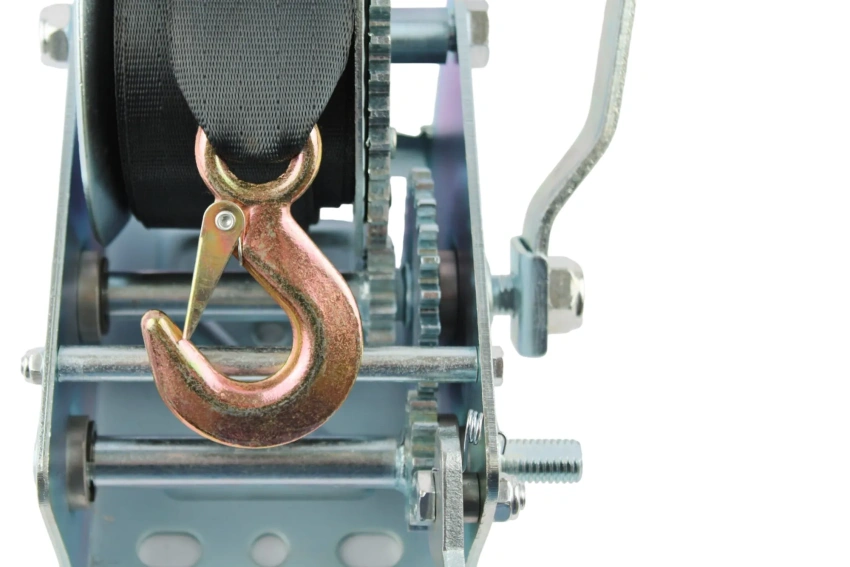 Лебедка ручная барабанная Shtapler FD-2500 (1130кг, 10м, лента)