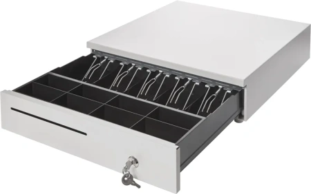 Денежный ящик PayTor HT-410P, Белый, Переходник, Штрих