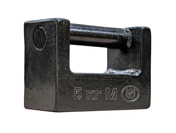 Гиря калибровочная ГО-П-5кг ПР класс точности M1