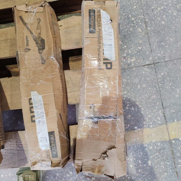 Лебедка ручная рычажная Shtapler ЛРР 4000кг 3м (Уценка) 191341