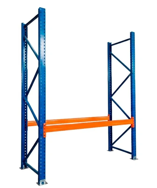 Среднегрузовой стеллаж 4500х2700х1050 мм (нагрузка на уровень 2000 кг)