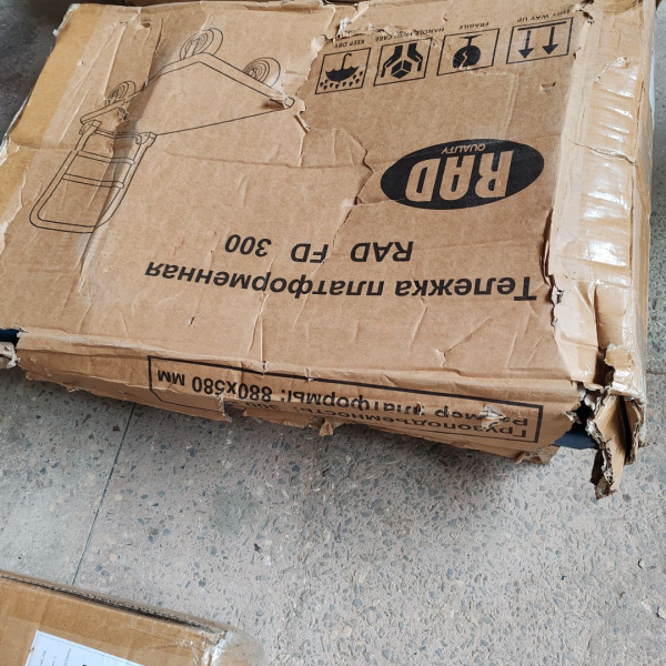 Тележка платформенная четырёхколёсная RAD FD 300 (900х600) (Уценка) 233906